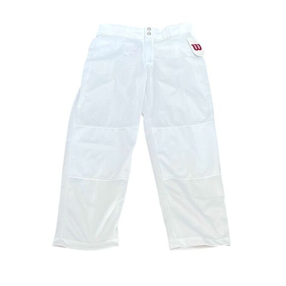 Wilson White Baseball Pants, Size YL, NWT - Picture 1 of 10